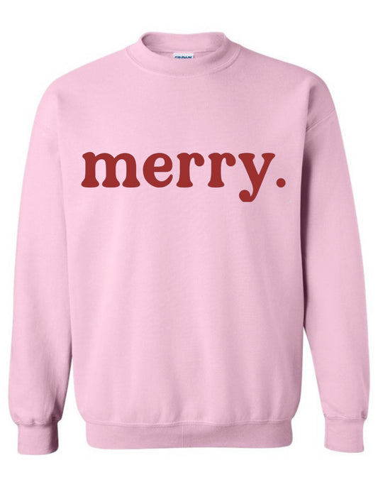 Merry Crewneck Adult